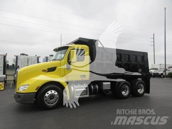 Peterbilt 579 Savivarčių priekabų vilkikai