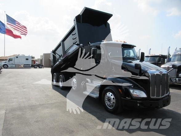 Peterbilt 579 Savivarčių priekabų vilkikai