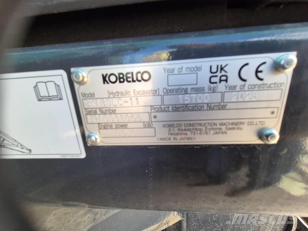 Kobelco SK 130 LC-11 Vikšriniai ekskavatoriai