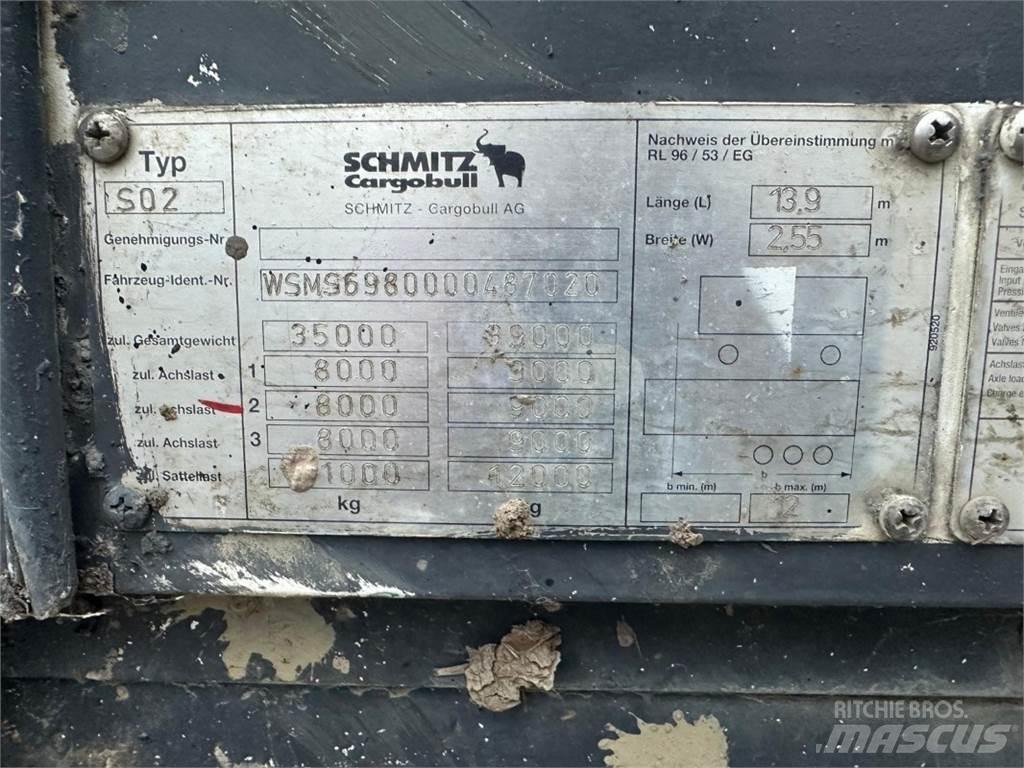 Schmitz S02 Ryšulių priekabos