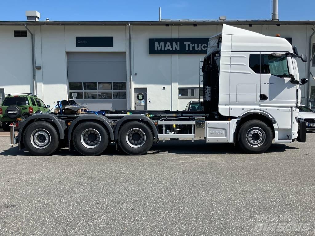 MAN TGX 35.520 Sunkvežimiai su keliamuoju kabliu