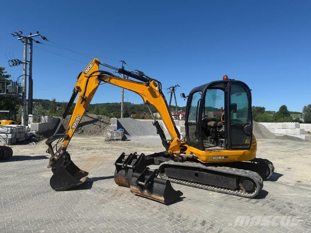 JCB 8055 RTS Mini ekskavatoriai < 7 t