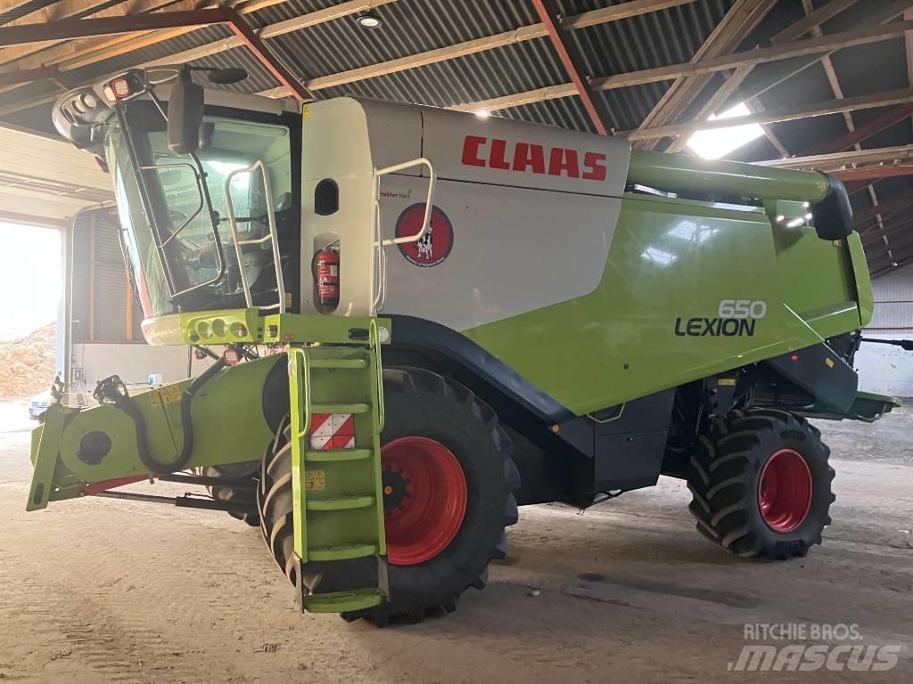 CLAAS LEXION 650 Derliaus nuėmimo kombainai