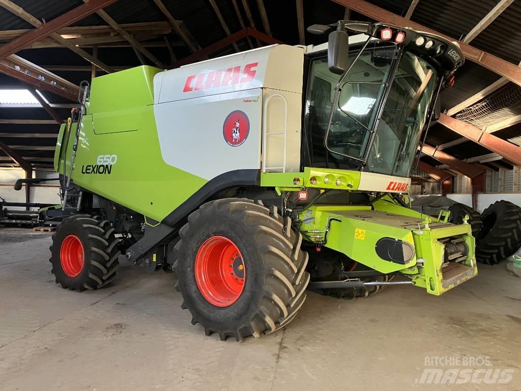 CLAAS LEXION 650 Derliaus nuėmimo kombainai