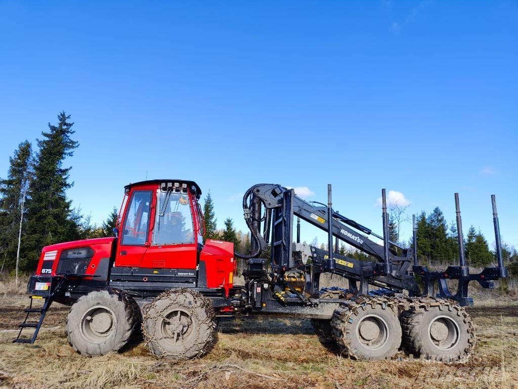 Komatsu 875 Naudoti miškovežiai (Forvarderiai)