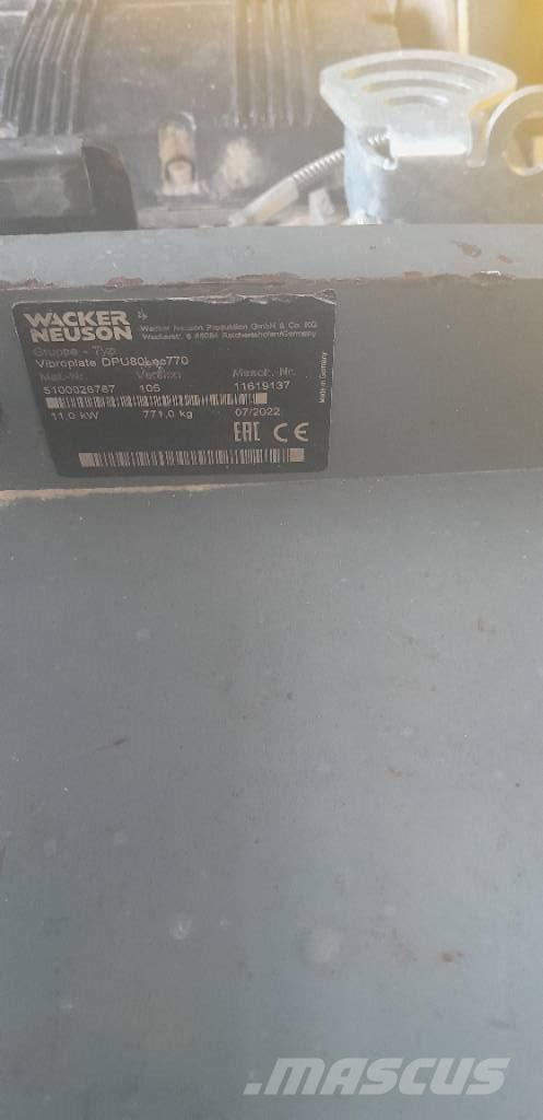 Wacker Neuson DPU 80 Vibratoriai