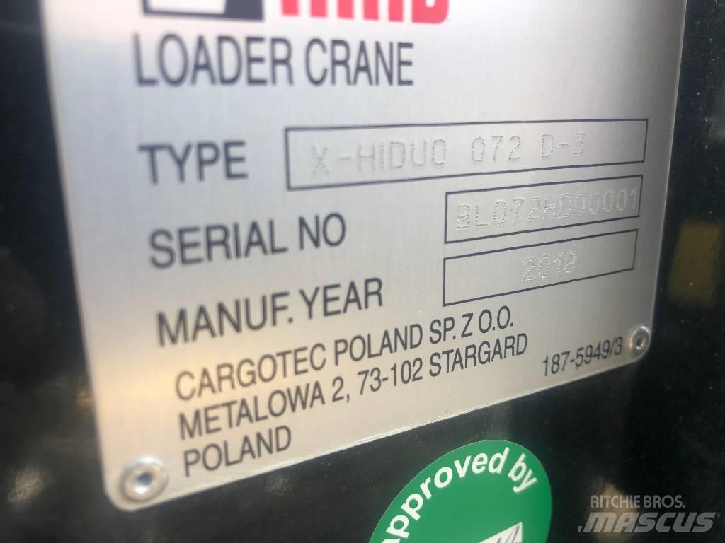 HIAB X-HiDuo 072 D-3 Keltuvai-krautuvai