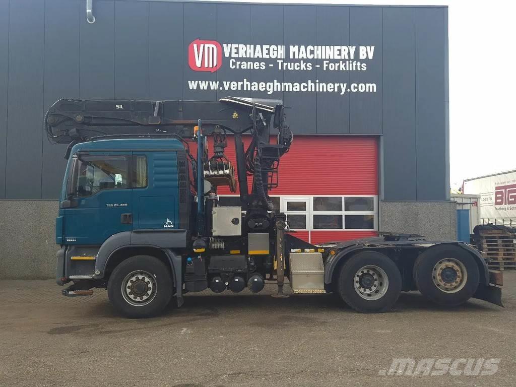 MAN TGA 26.480 Miškovežių vilkikai