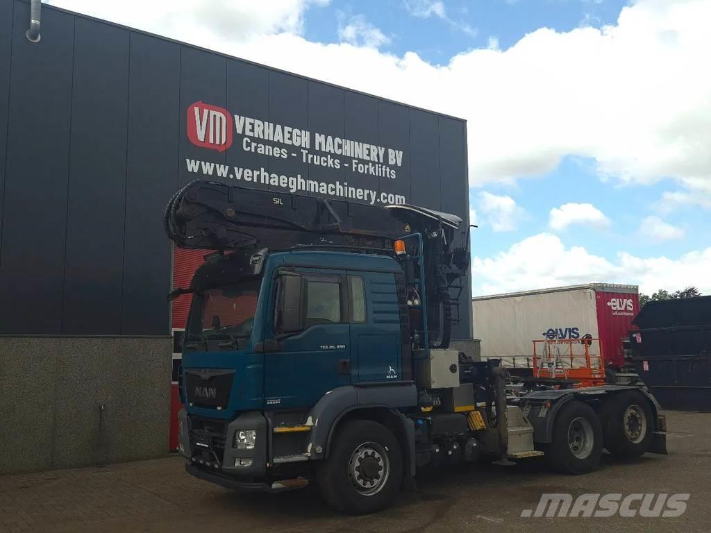 MAN TGA 26.480 Miškovežių vilkikai