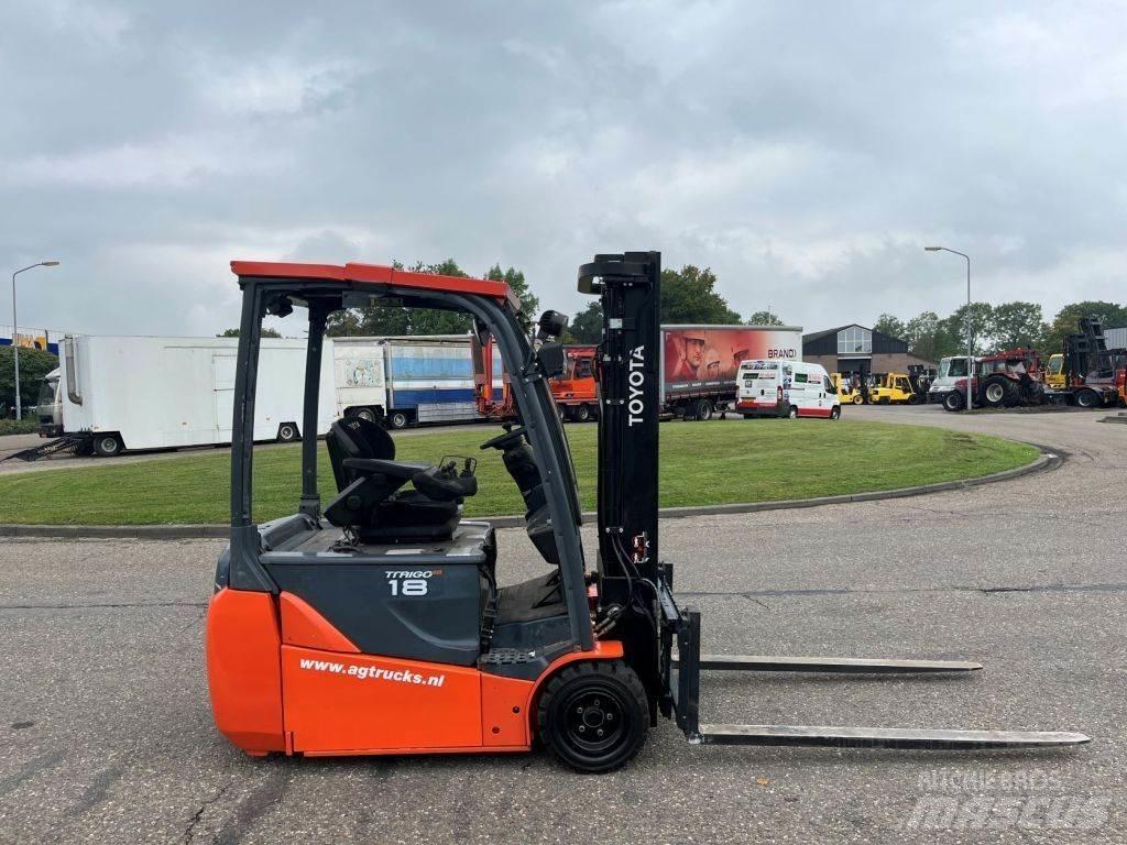 Toyota 8FBET18 Elektriniai šakiniai krautuvai