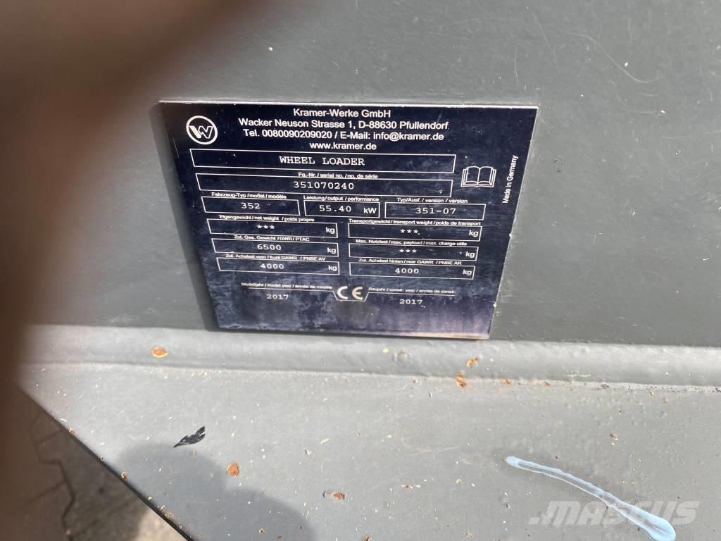 Kramer 8085 T Naudoti ratiniai krautuvai