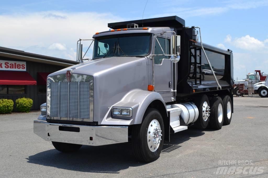 Kenworth T 800 Savivarčių priekabų vilkikai