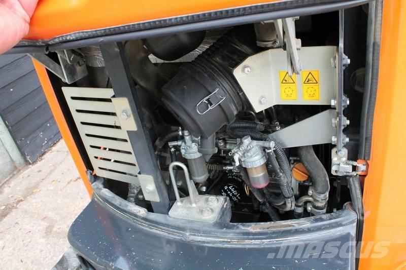 Hitachi ZX 26 U Mini ekskavatoriai < 7 t