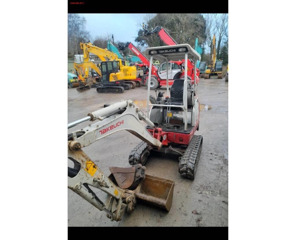Takeuchi TB216 Mini ekskavatoriai < 7 t