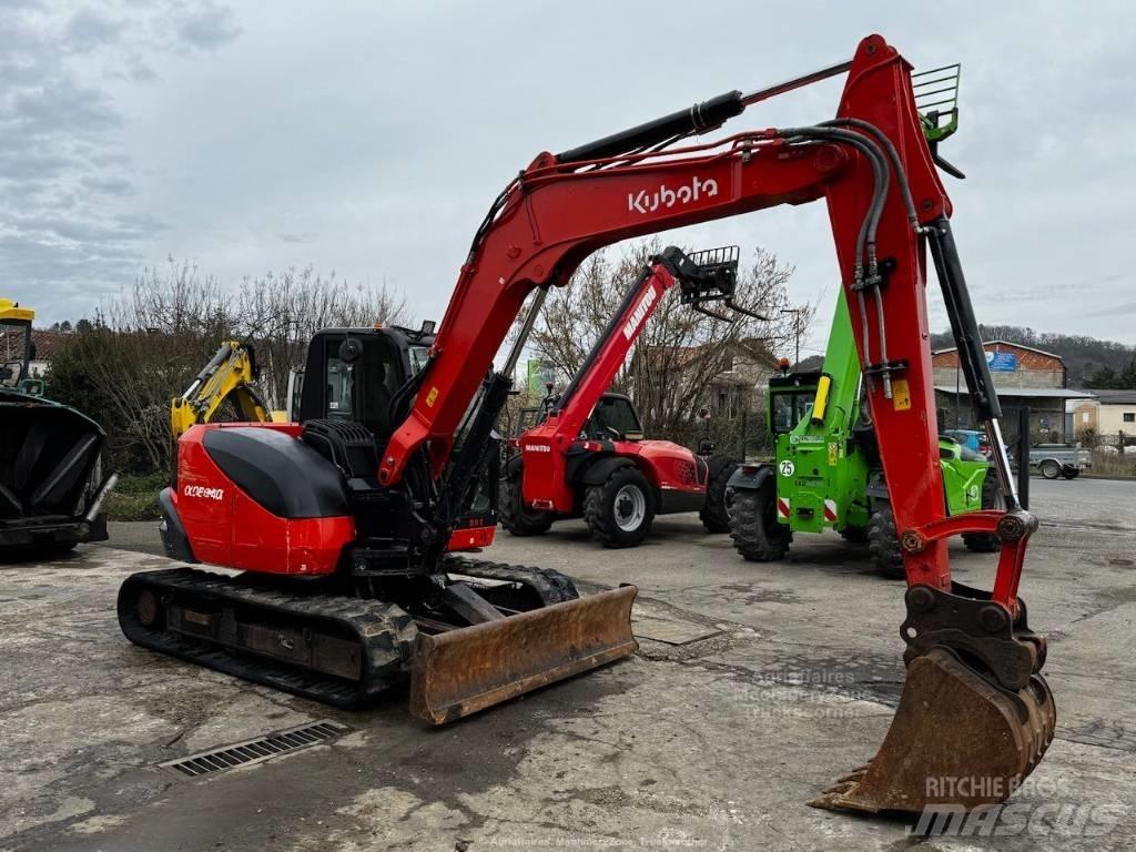 Kubota KX 080-4 Vidutinės galios ekskavatoriai 7-12 t