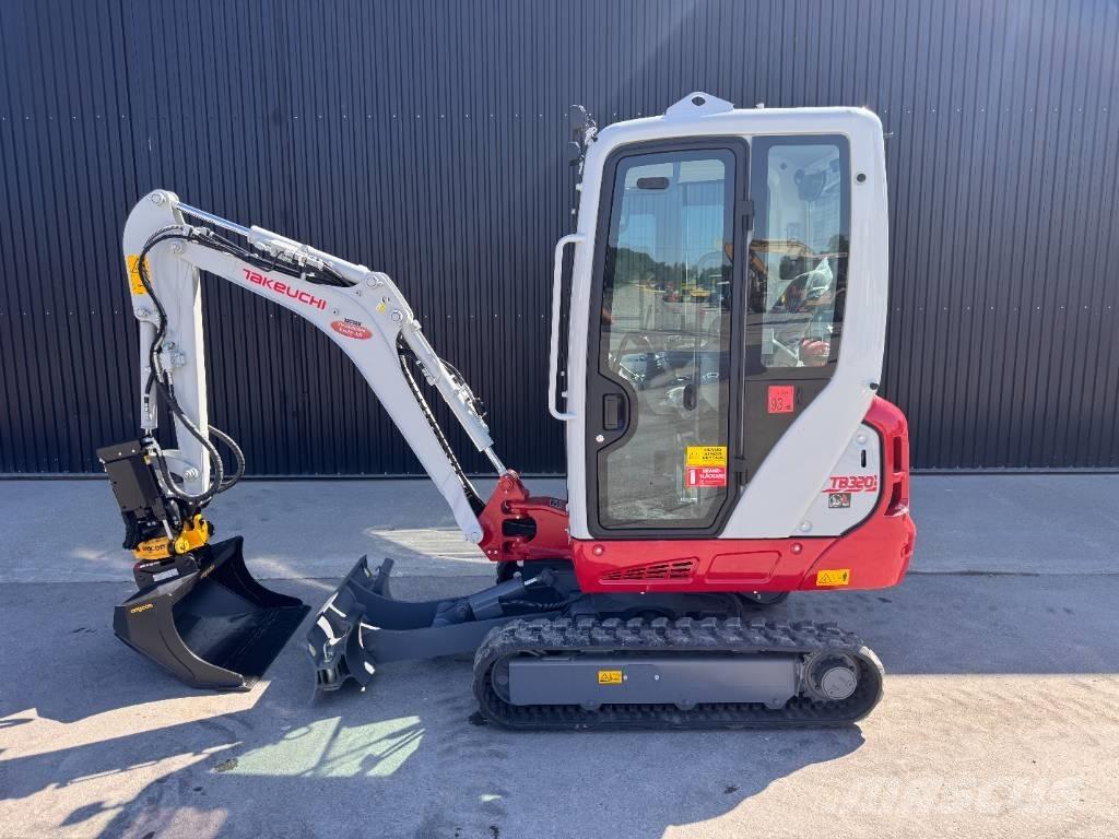 Takeuchi TB 320 Mini ekskavatoriai < 7 t