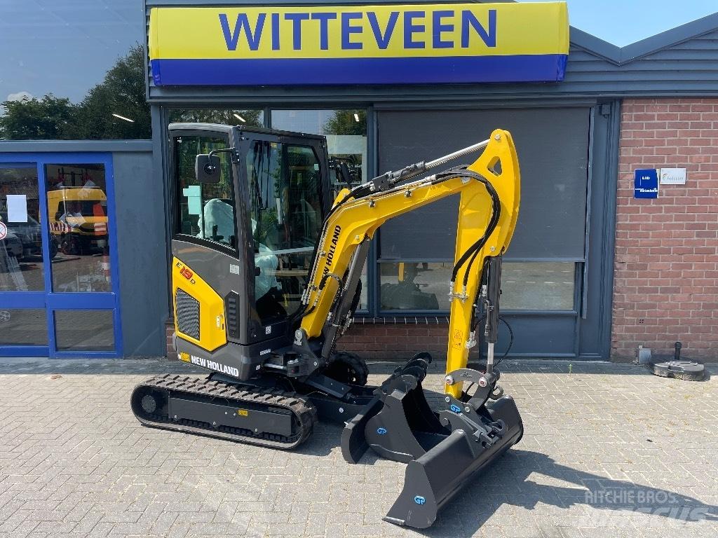 New Holland E19D Daugiafunkciniai pakrovėjai