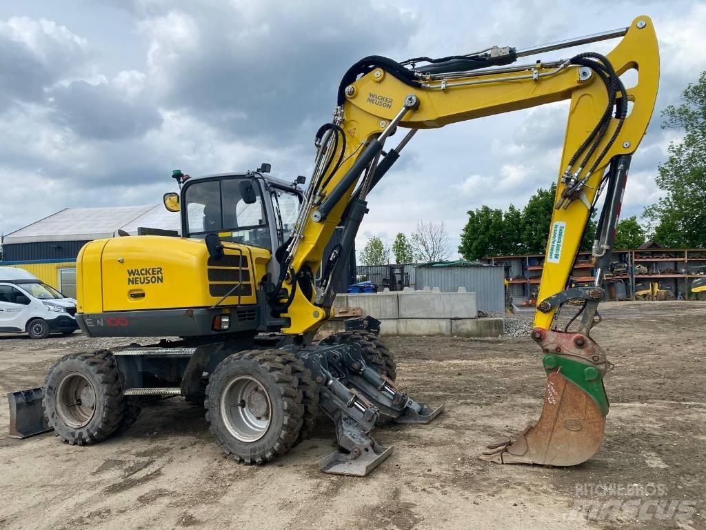 Wacker Neuson EW 100 Ratiniai ekskavatoriai