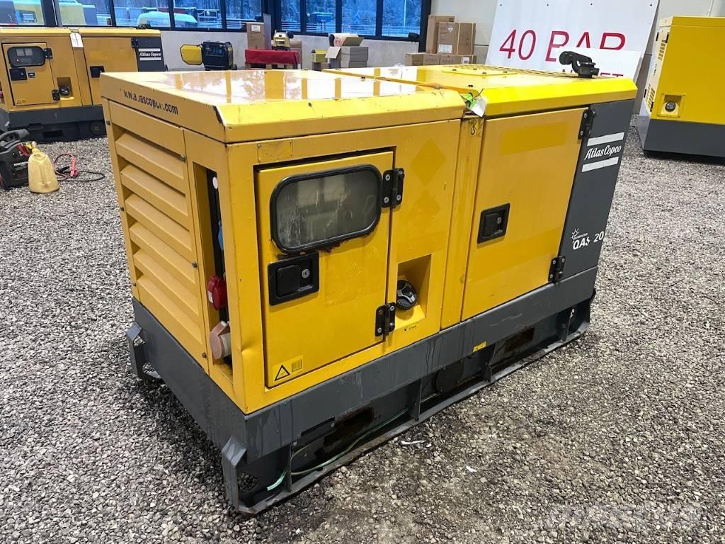 Atlas Copco QAS 20 Dyzeliniai generatoriai