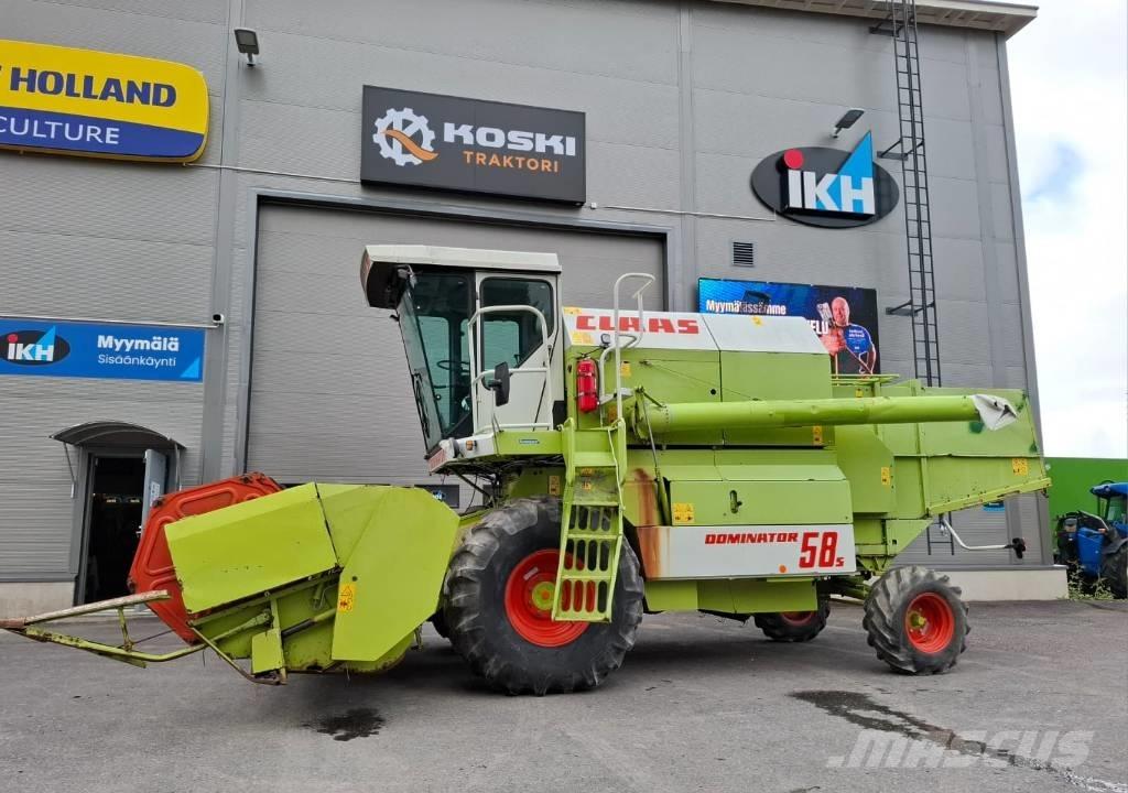 CLAAS Dominator 58 S Derliaus nuėmimo kombainai