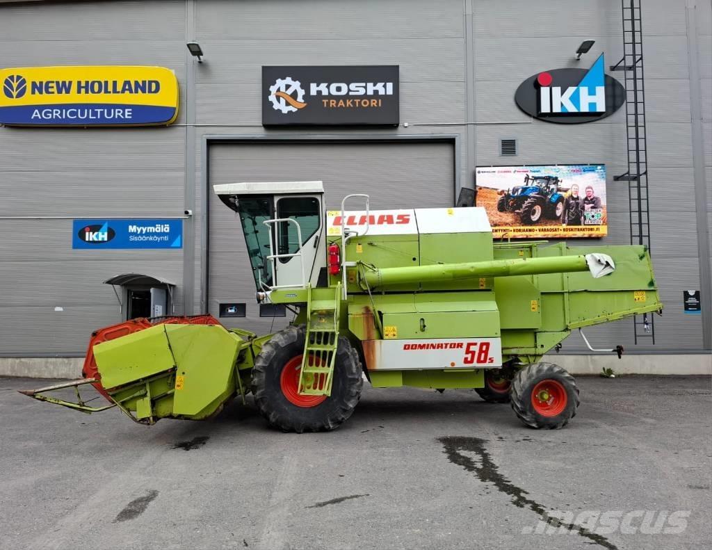 CLAAS Dominator 58 S Derliaus nuėmimo kombainai