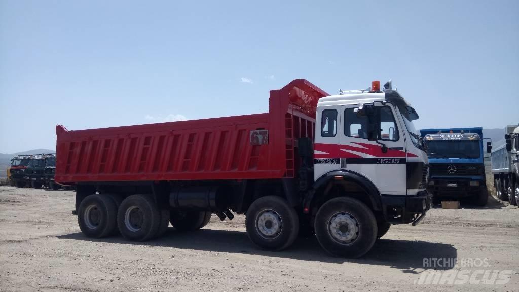 Mercedes-Benz 3535 Savivarčių priekabų vilkikai
