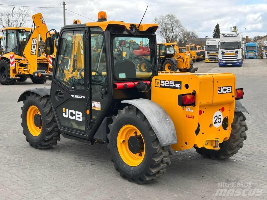JCB 525-60 AGRI Teleskopiniai krautuvai žemės ūkiui