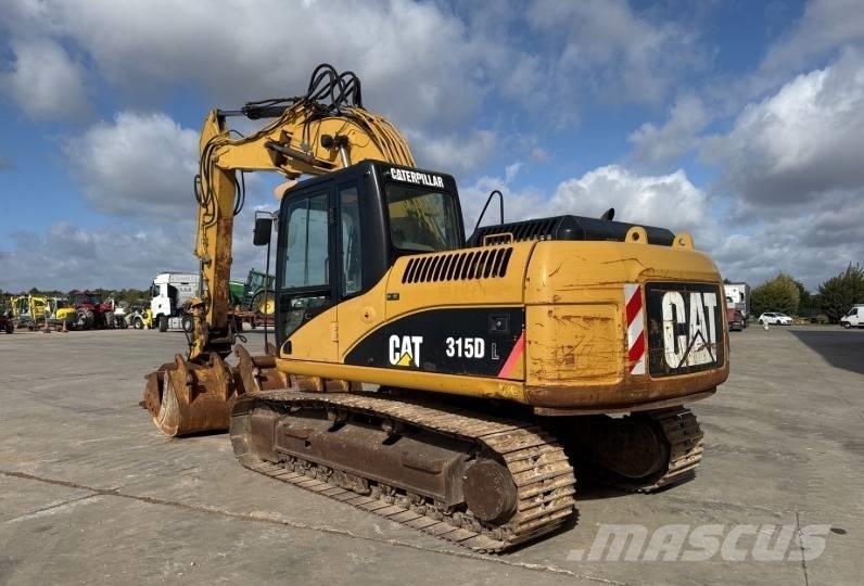 CAT 315D Vikšriniai ekskavatoriai