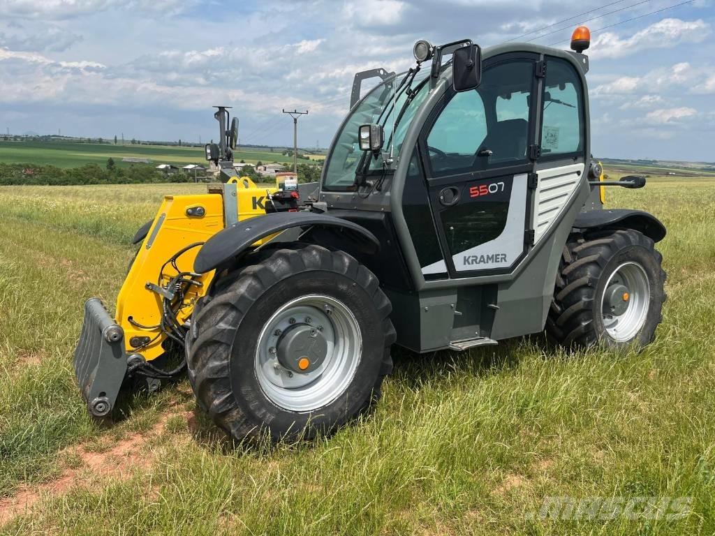 Kramer 5507 Teleskopiniai krautuvai žemės ūkiui
