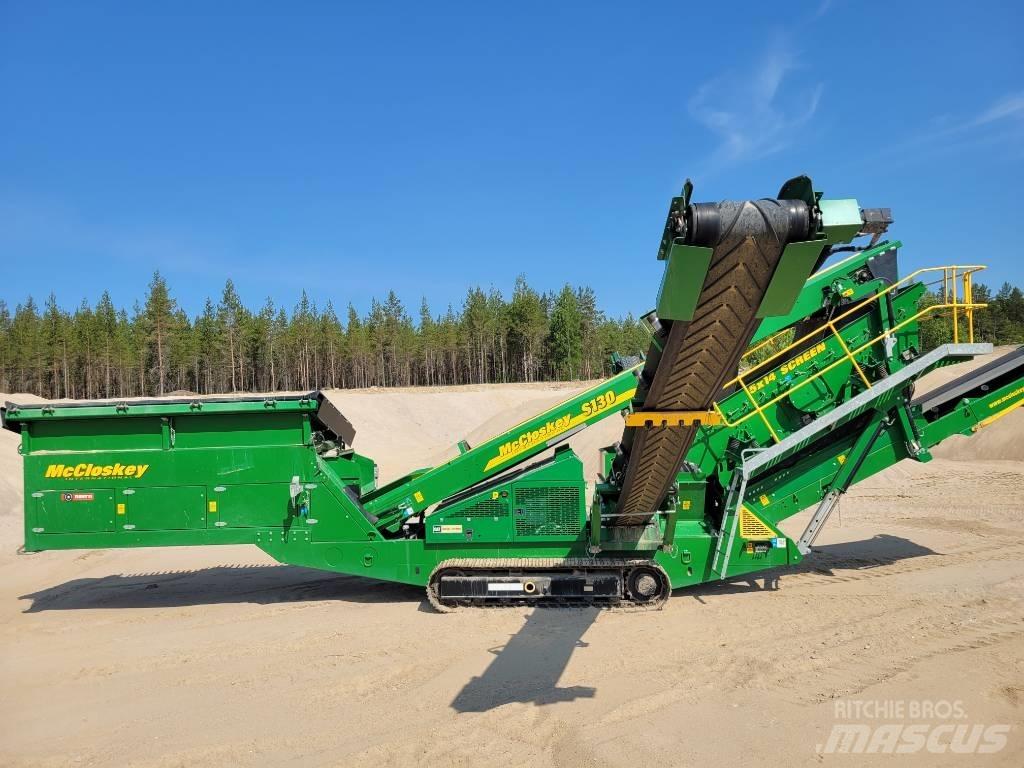 McCloskey S130 Mobilūs sietai