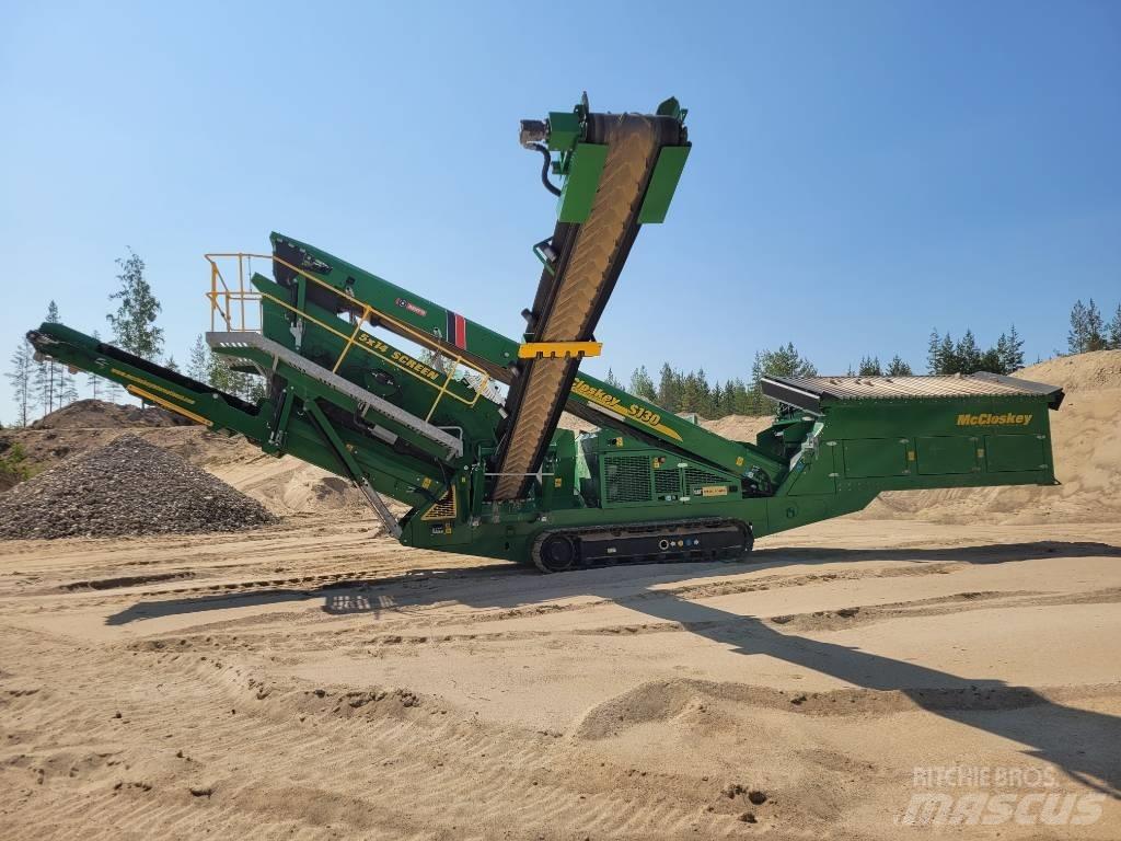 McCloskey S130 Mobilūs sietai