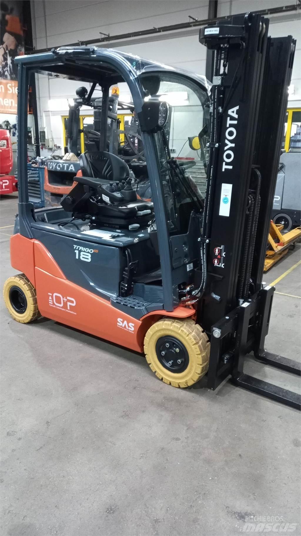 Toyota 8FBM18T Elektriniai šakiniai krautuvai