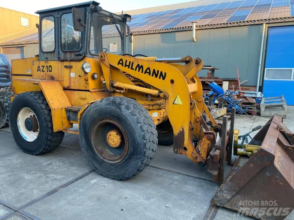 Ahlmann AZ 10 Naudoti ratiniai krautuvai