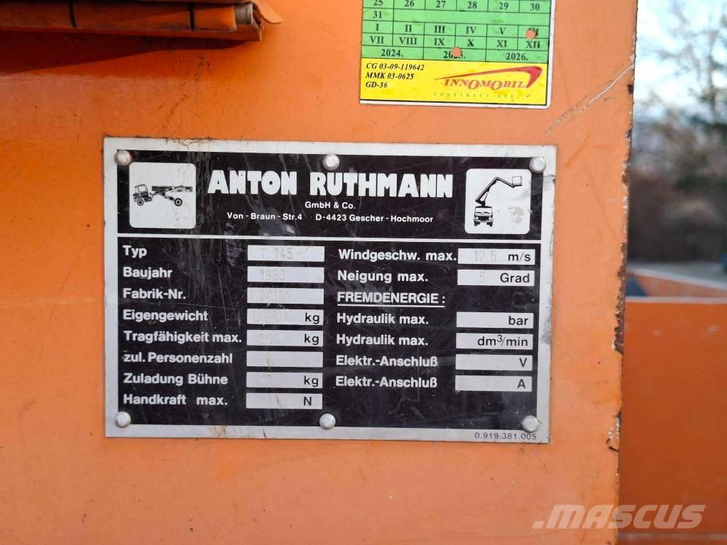 Mercedes-Benz 814 Automobiliniai kranai