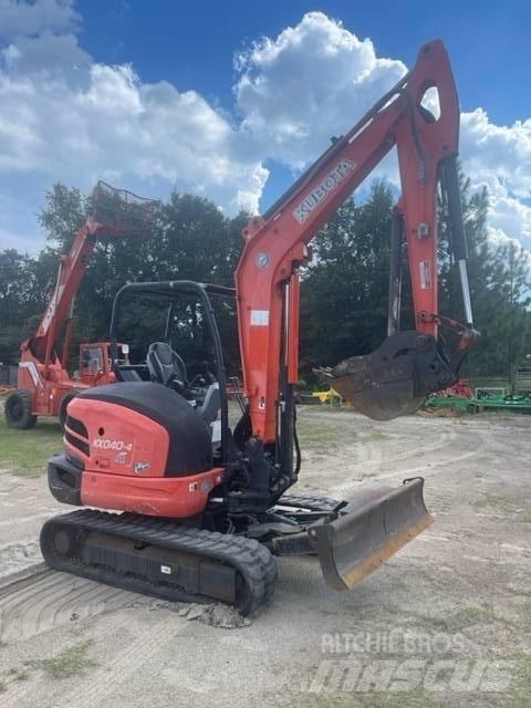 Kubota KX 040-40 Vikšriniai ekskavatoriai