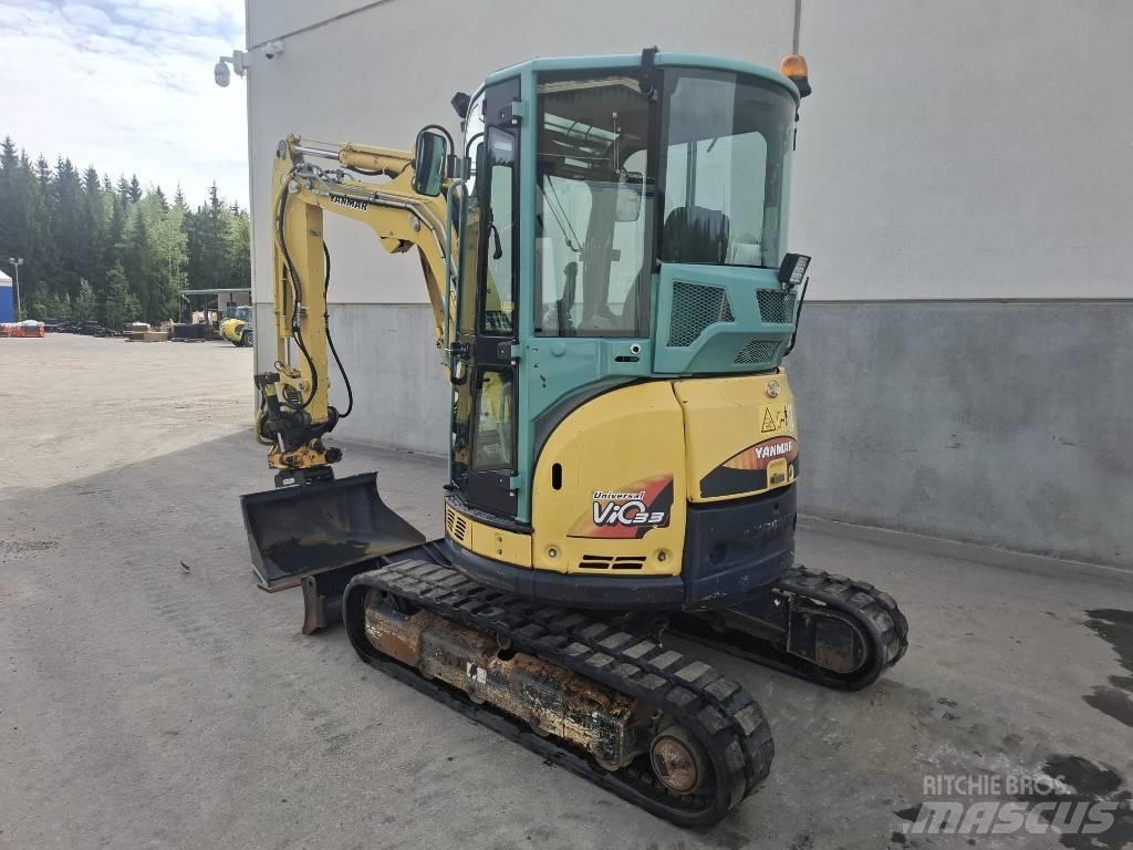 Yanmar Vio 33 U Mini ekskavatoriai < 7 t