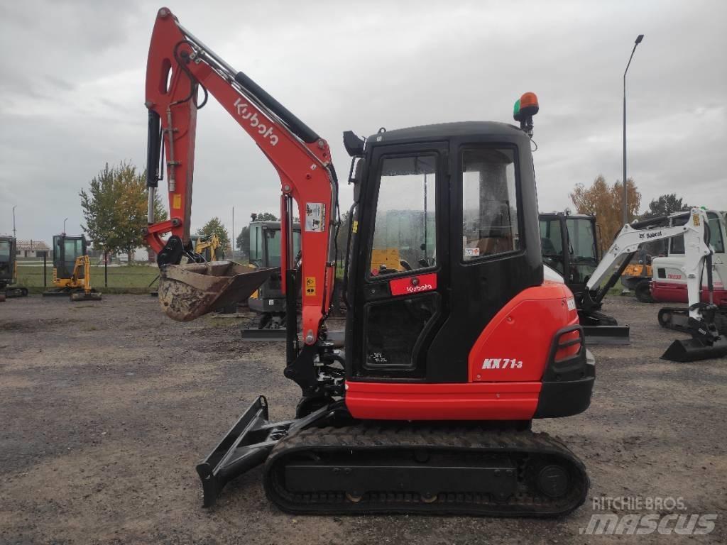 Kubota KX 71-3 Mini ekskavatoriai < 7 t