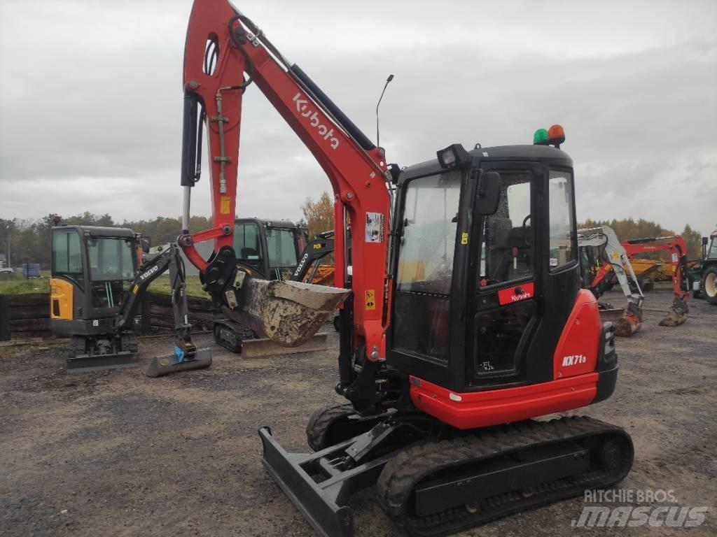 Kubota KX 71-3 Mini ekskavatoriai < 7 t