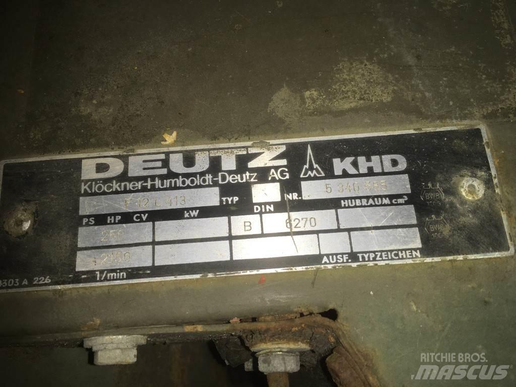 Deutz F12L413 USED Statyba - Kita