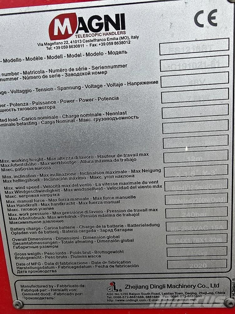 Magni ES 1218 RT Žirkliniai keltuvai