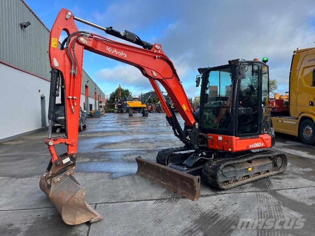 Kubota KX 060-5 Mini ekskavatoriai < 7 t
