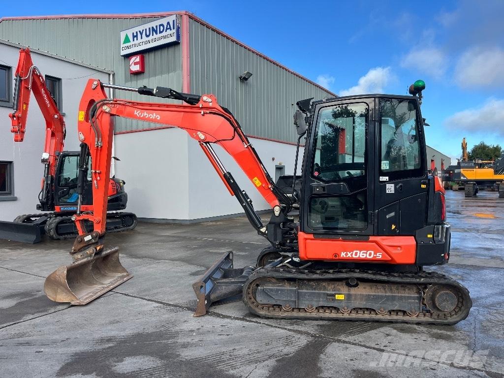 Kubota KX 060-5 Mini ekskavatoriai < 7 t