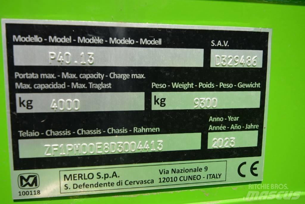 Merlo 40.13 Teleskopiniai krautuvai