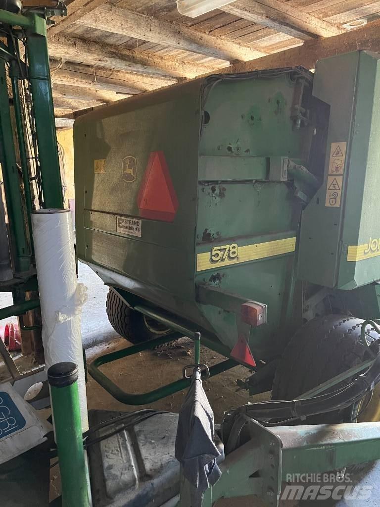 John Deere 578 Ritinių presai