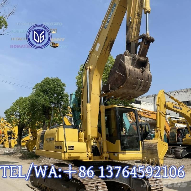 Komatsu PC 200-7 Vikšriniai ekskavatoriai