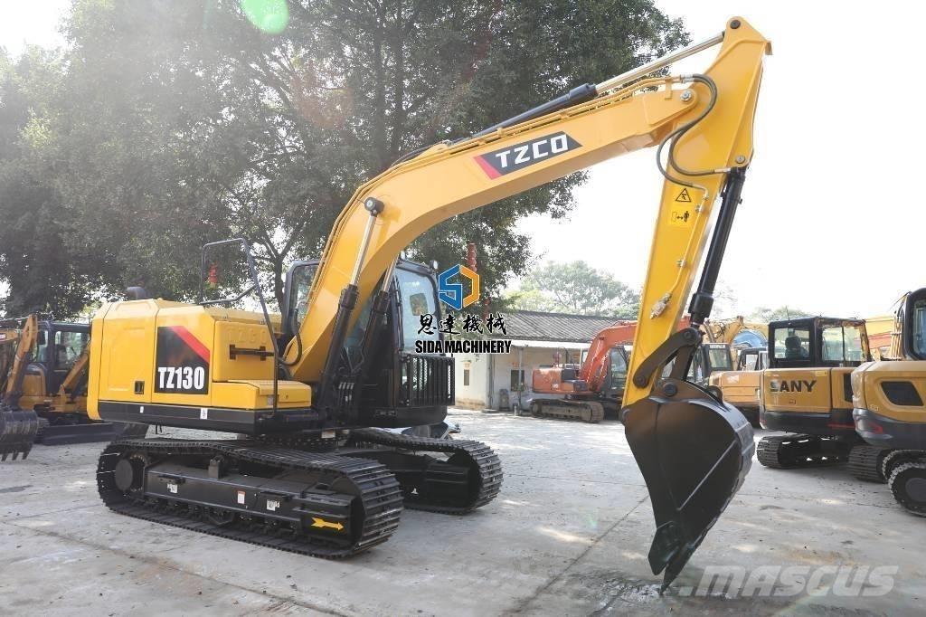 TZCO TZ130 Vidutinės galios ekskavatoriai 7-12 t