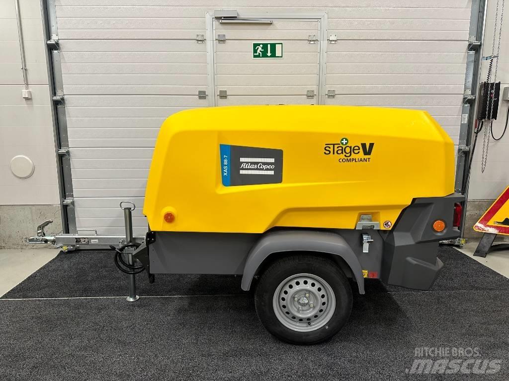 Atlas Copco XAS 88 Kompresoriai
