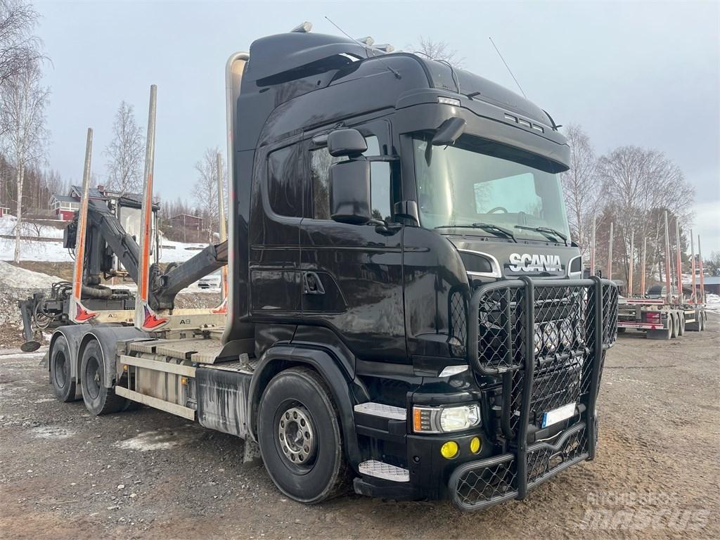 Scania R 580 Miškovežių vilkikai