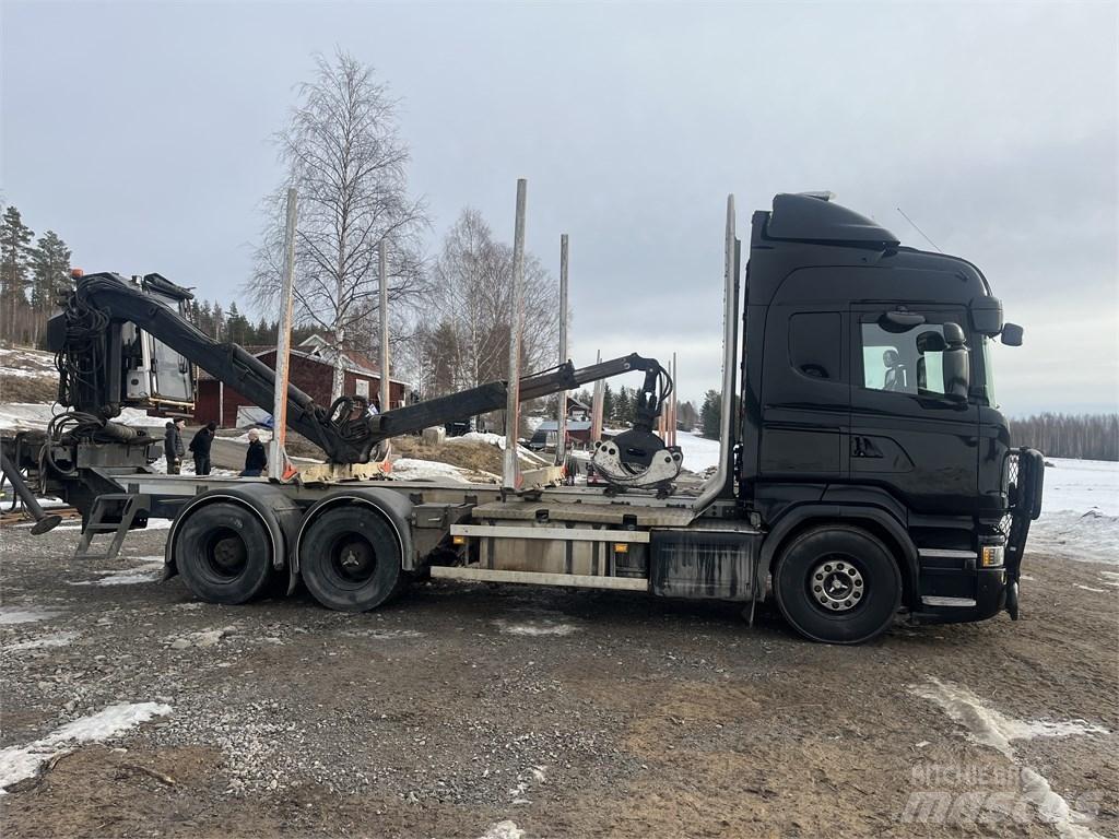 Scania R 580 Miškovežių vilkikai