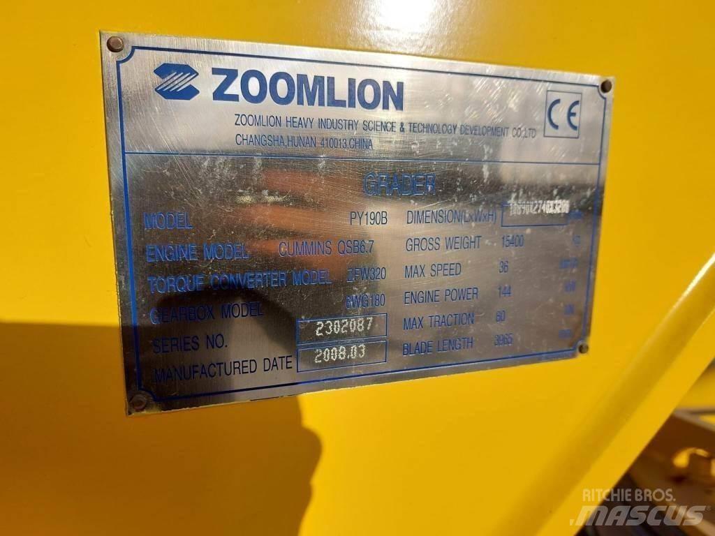 Zoomlion PY190B Greideriai
